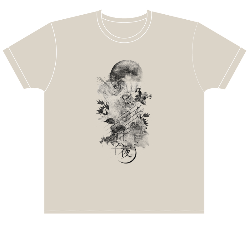 『十六夜』BIG Tシャツ【STONE】