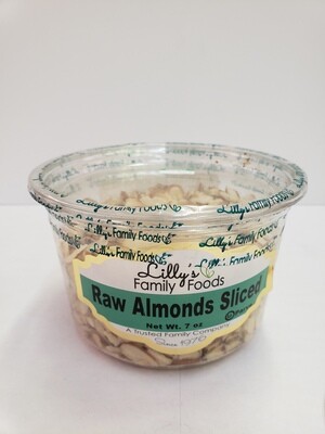 Raw Almonds Sliced