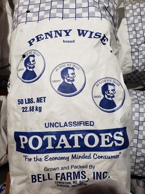 Potatoes Unclassified 50lb NATIVE