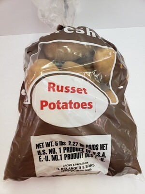 Potatoes Russet 5 lb