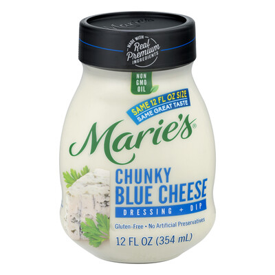 Marie&#39;s Chunky Blue Cheese Dressing + Dip 12oz