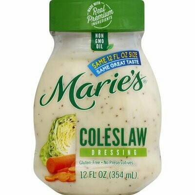 Marie&#39;s Coleslaw Dressing 12oz