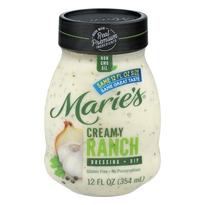 Marie's Creamy Ranch Dressing + Dip 12oz