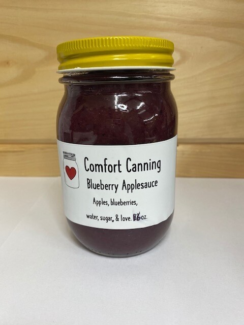 Comfort Canning - Blueberry Applesauce