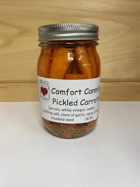 Comfort Canning - Spicy Pickled Carrots