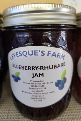 Levesque's Farm - Blueberry-Rhubarb Jam