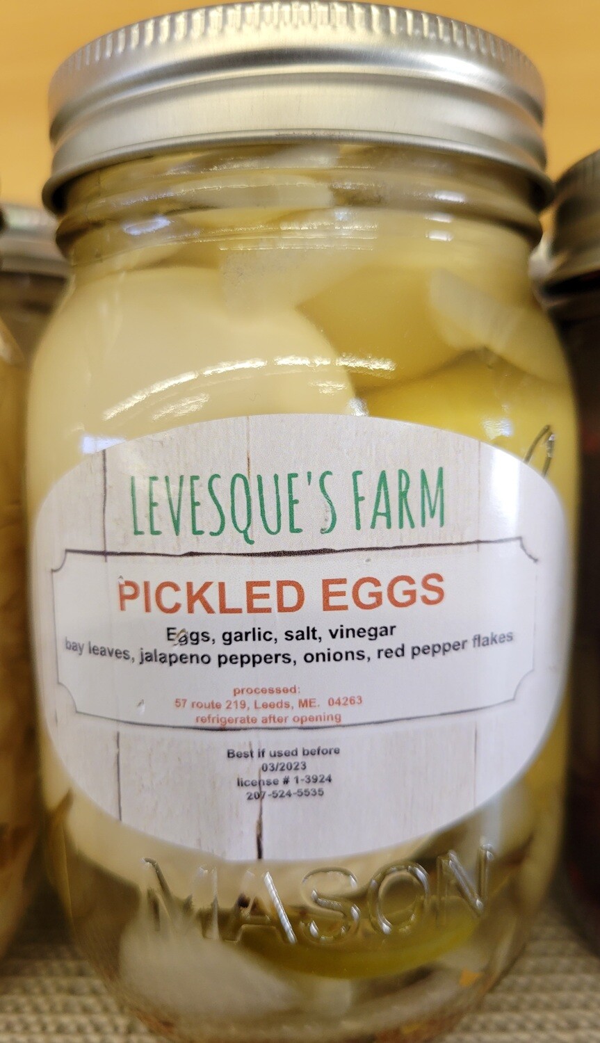 Levesque's Farm - Pickled Eggs