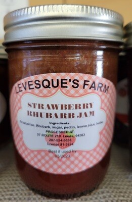 Levesque's Farm - Strawberry Rhubarb Jam