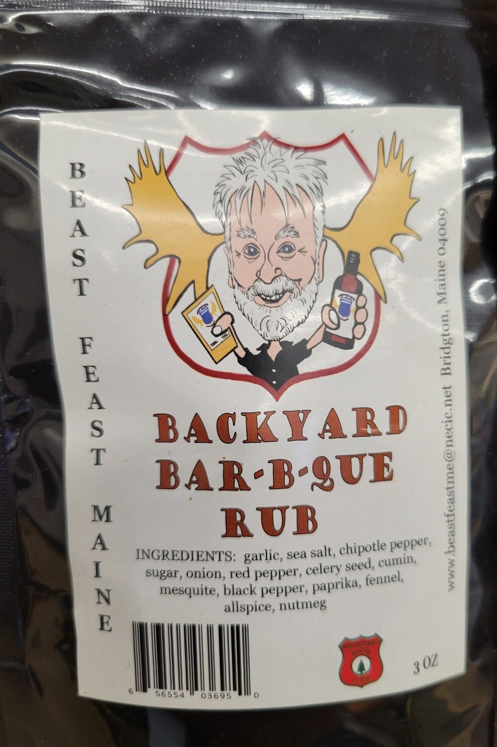 Beast Feast Rubs, Choose: Backyard Bar-B-Que Rub