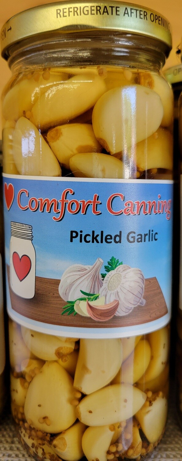 Comfort Canning - Pickled Garlic