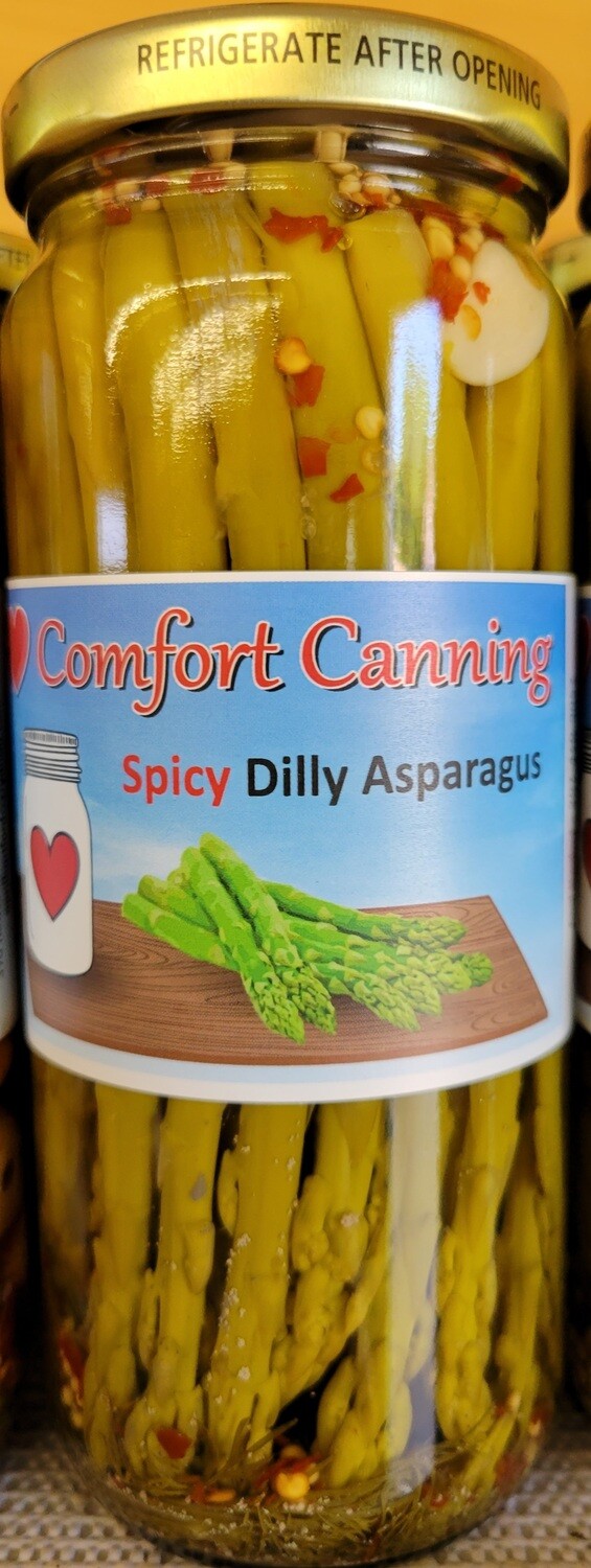 Comfort Canning - Spicy Dilly Asparagus