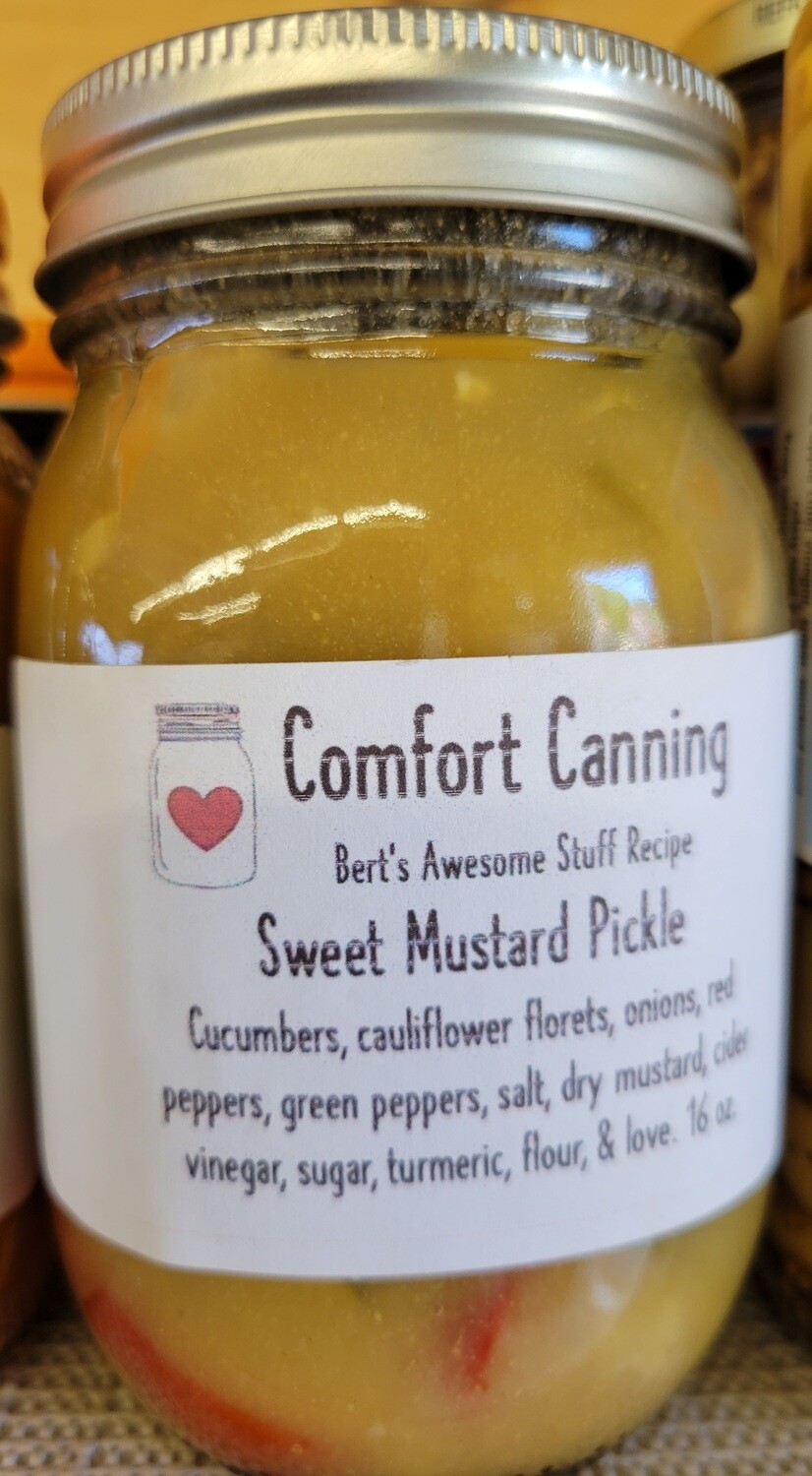 Comfort Canning - Sweet Mustard Pickles