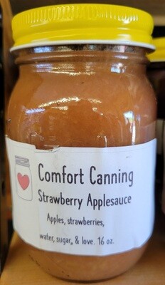 Comfort Canning - Strawberry Applesauce
