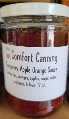 Comfort Canning - Cranberry Apple Orange Sauce