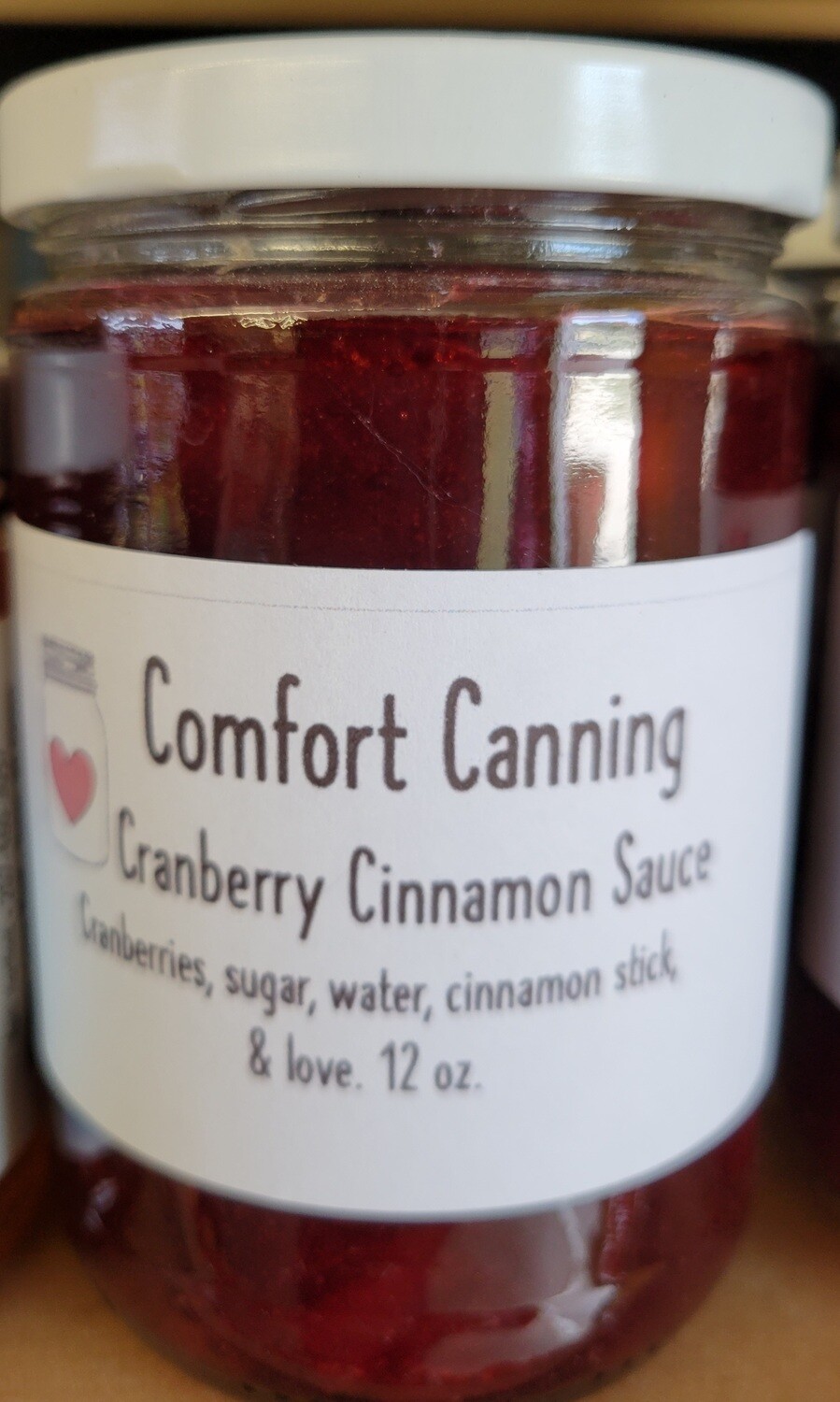 Comfort Canning - Cranberry Cinnamon Sauce