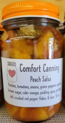 Comfort Canning - Peach Salsa