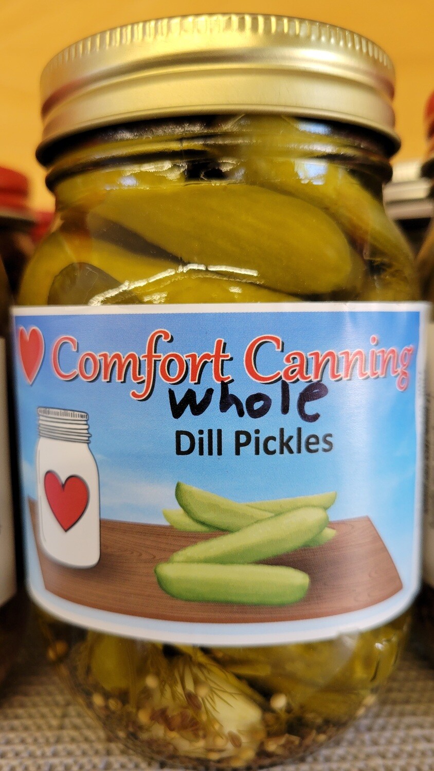 Comfort Canning - Whole Dill Pickles
