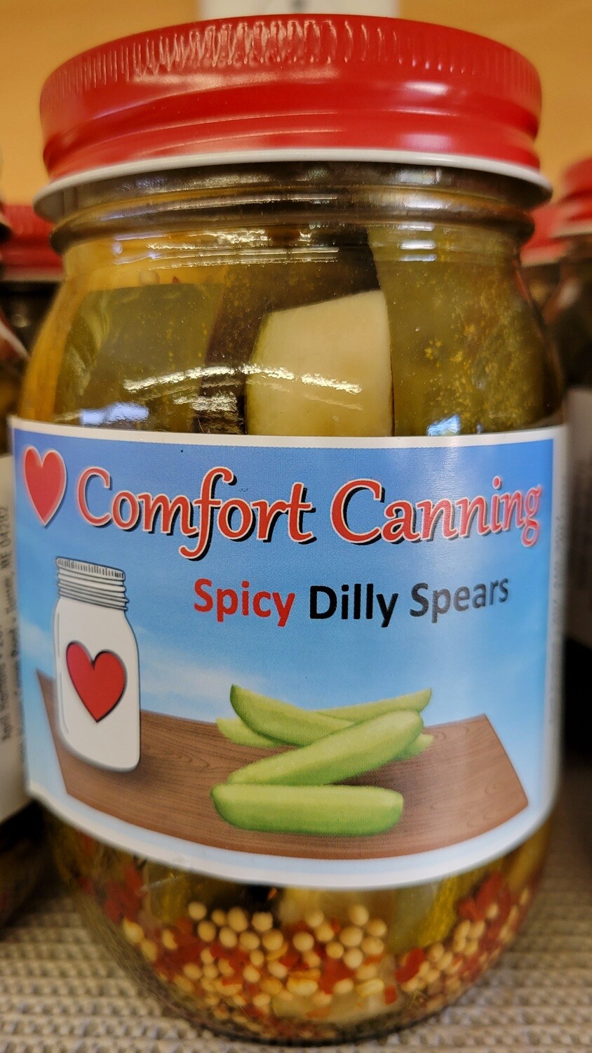 Comfort Canning - Spicy Dilly Spears