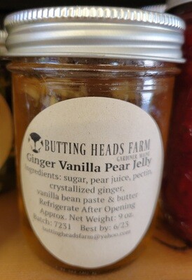 Ginger Vanilla Pear Jelly