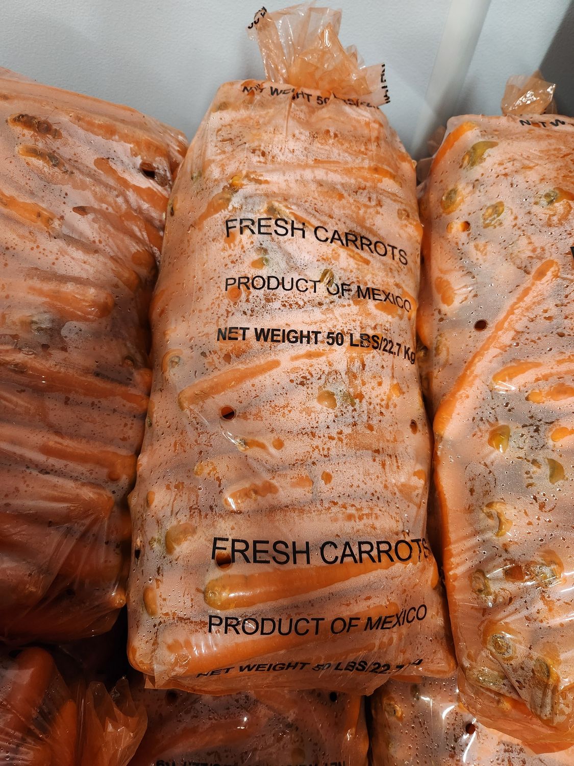 Carrots 50 lb Loose case