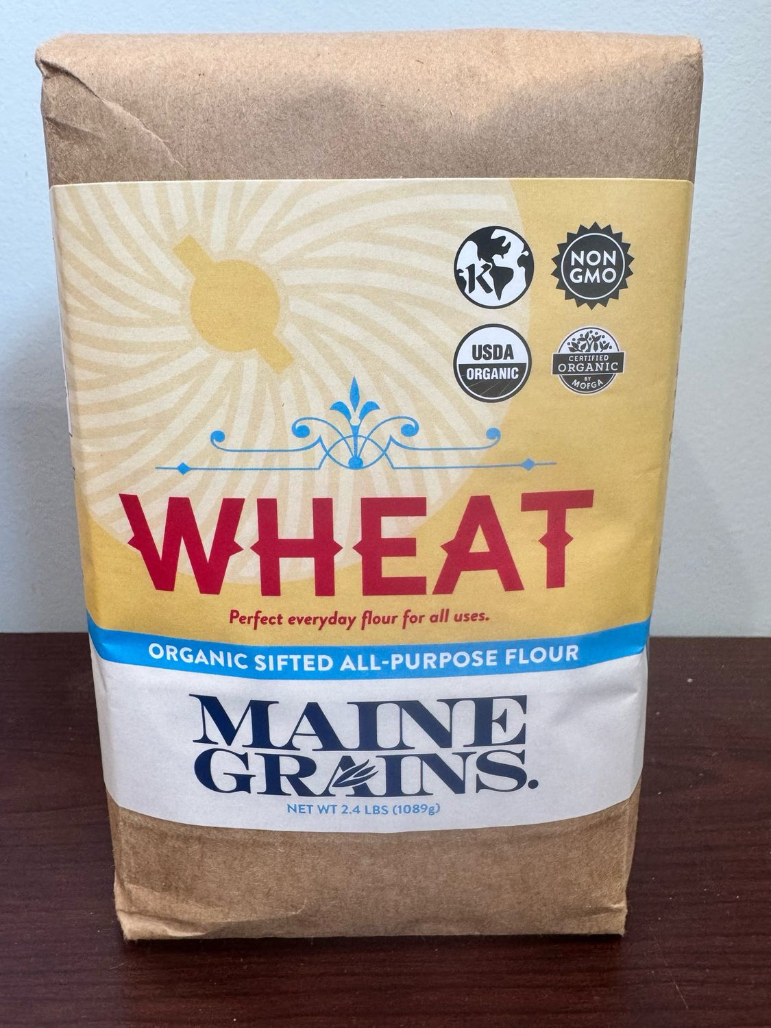 Organic Flour, Choose: Organic Whole Wheat Flour