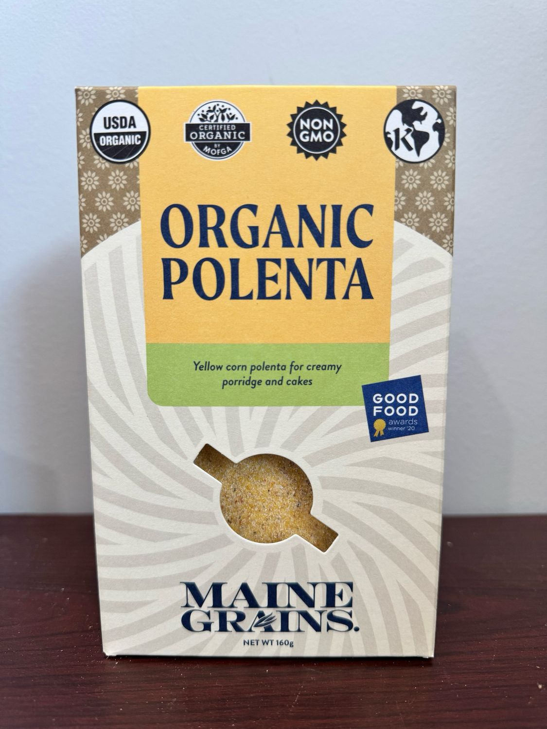 Small Grain Boxes, Choose: Organic Polenta