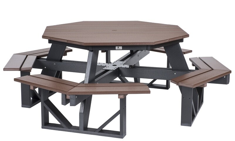 OCTAGON PICNIC TABLE