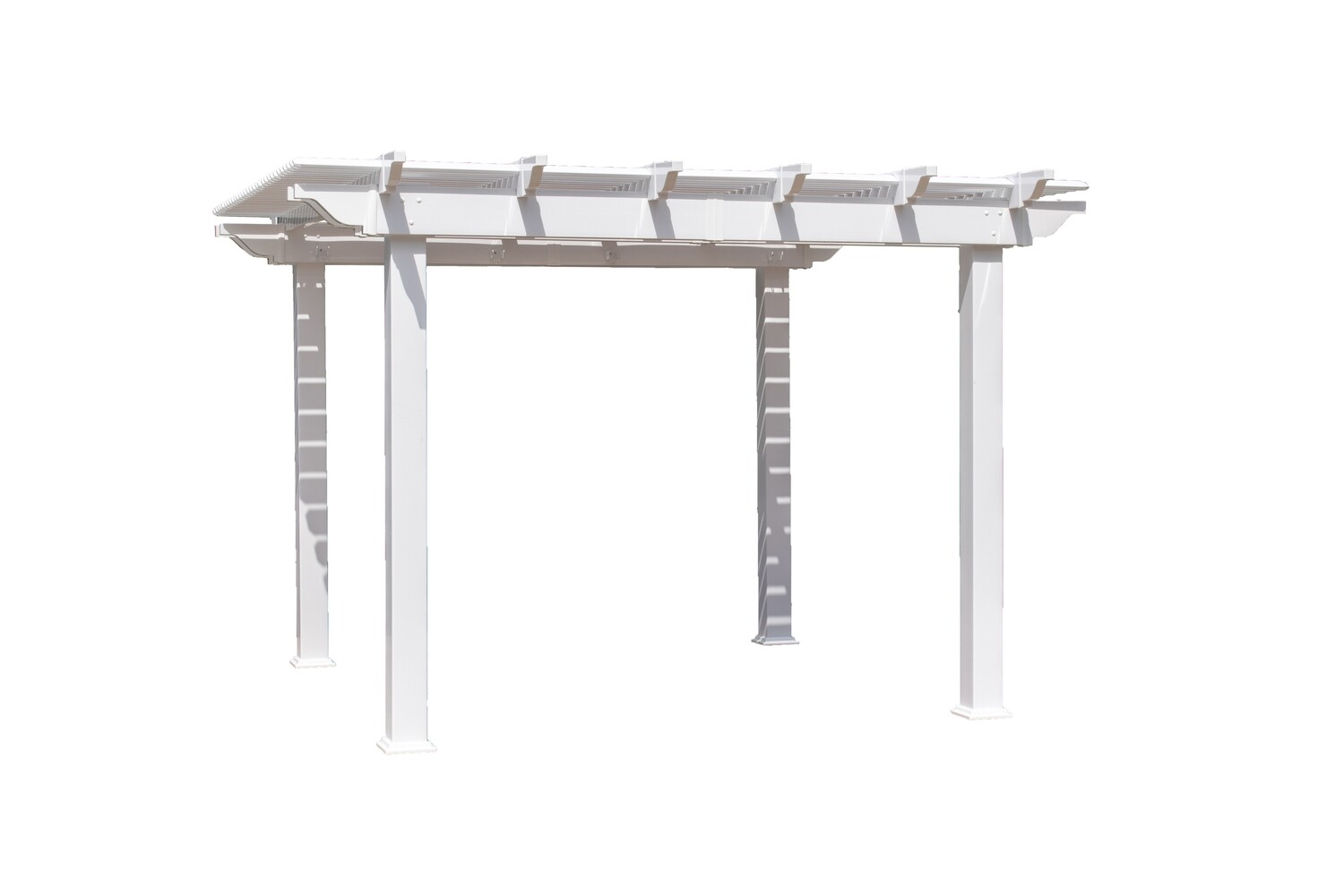 VINYL A-FRAME IN WHITE  - BRADFORD PERGOLA