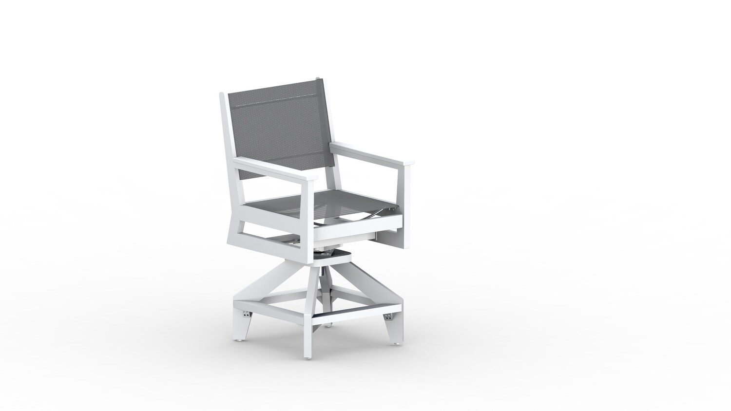 <NEW> MAYHEW SLING COUNTER SWIVEL CHAIR