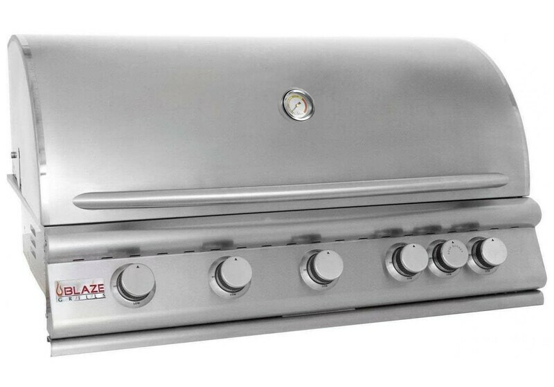 Blaze Traditional 5-Burner Gas Grill with Infrared Rear Burner