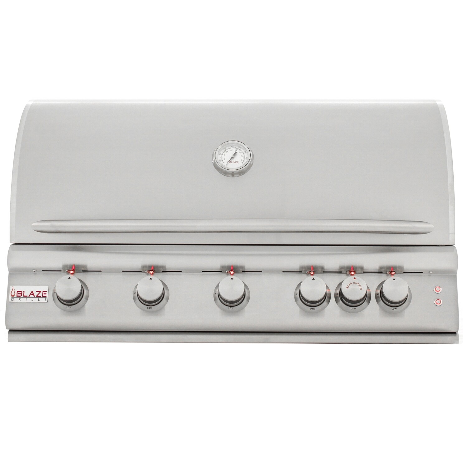 Blaze Traditional 5-Burner LTE Gas Grill with Infrared Rear Burner & Built-In Light System