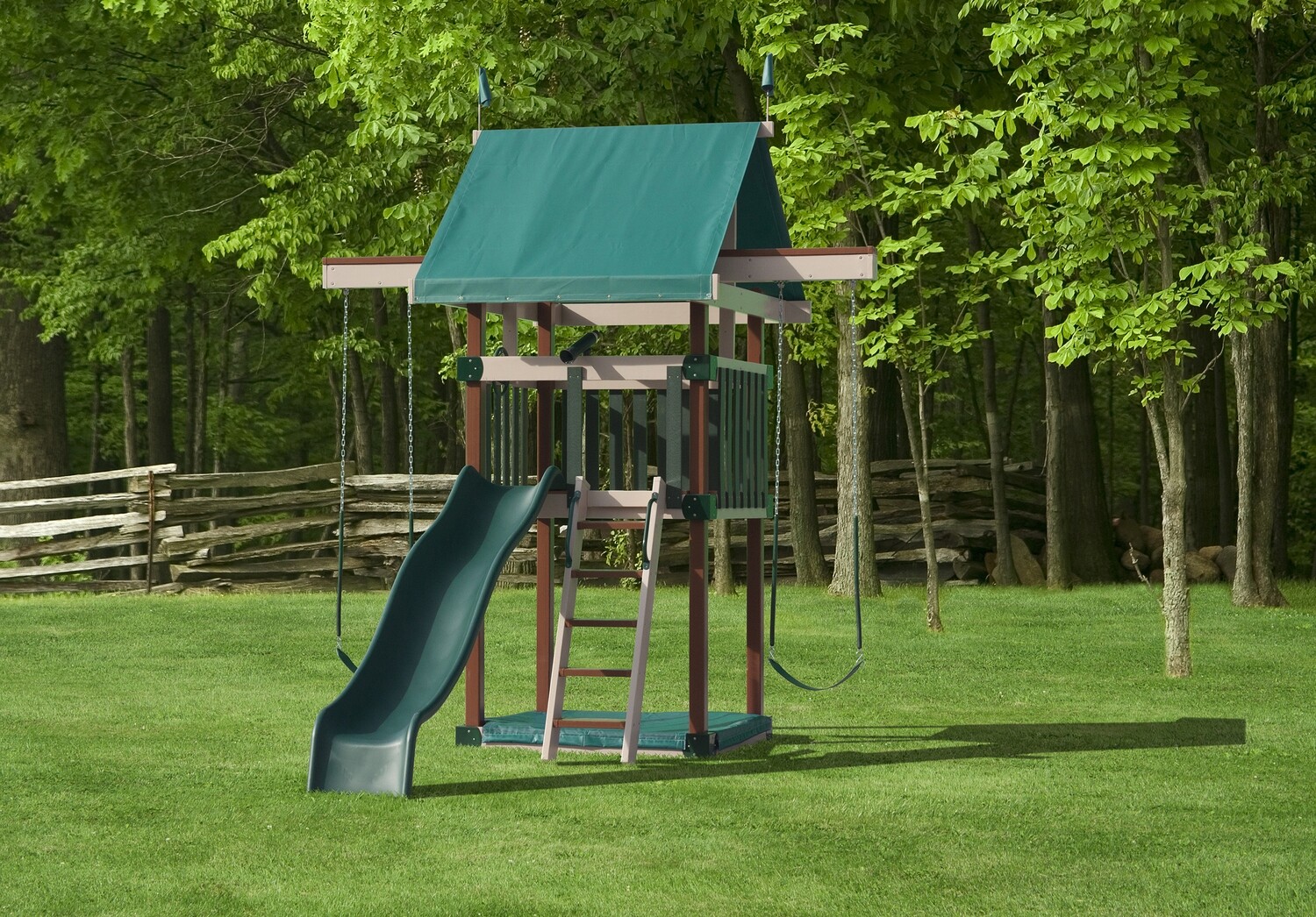 Play Mor Happy Space Saver Swing Set