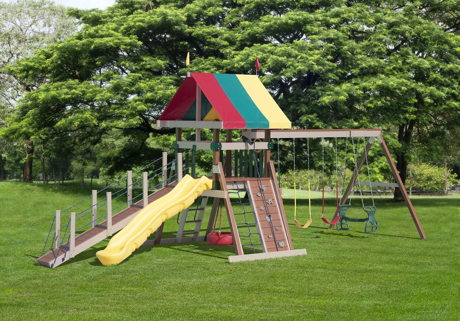 Play Mor Scenic Pointe Swing Set