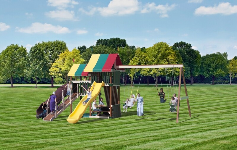 Play Mor Backyard Retreat Swing Set