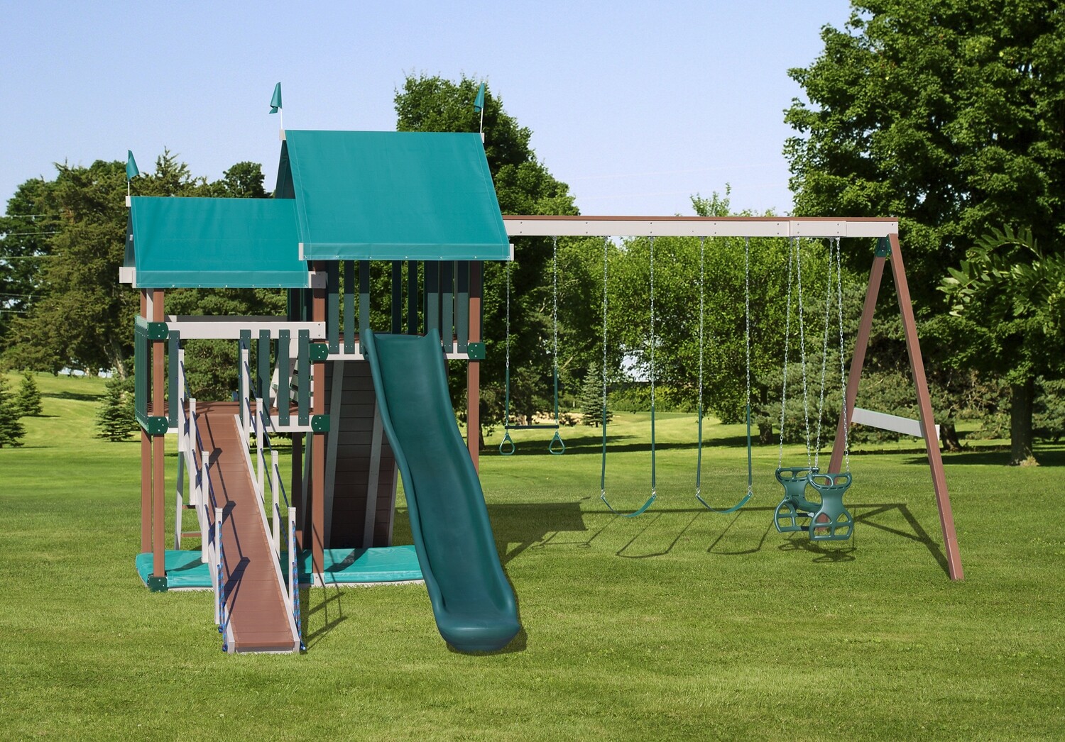 Play Mor Deluxe Dandy Swing Set