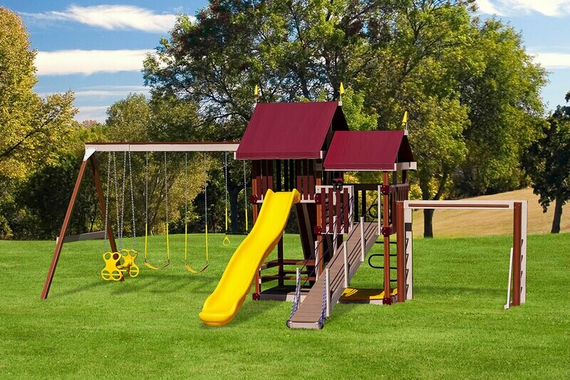 Play Mor Deluxe Supreme Swing Set