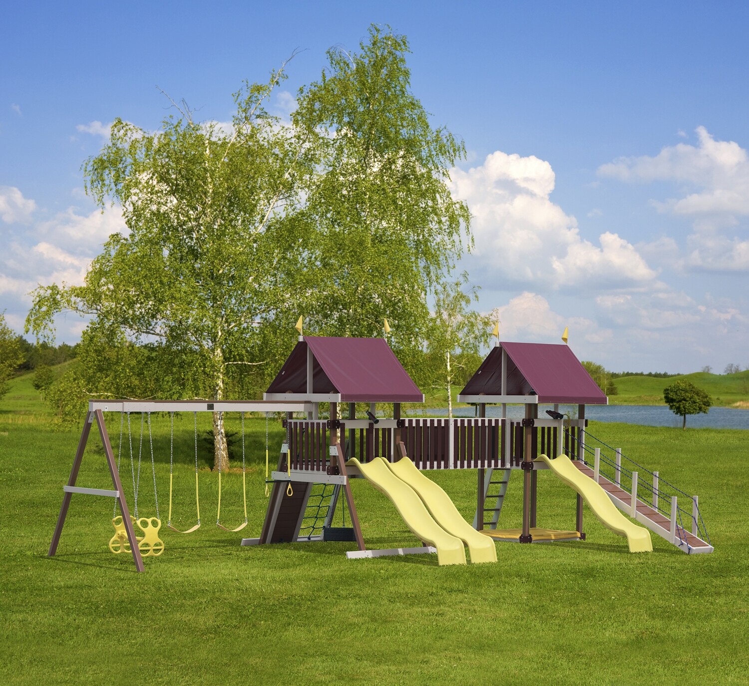 Play Mor Family Memory Maker Swing Set