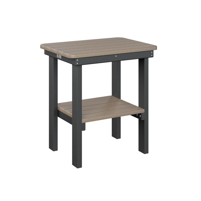 RECTANGULAR END TABLE DINING HEIGHT