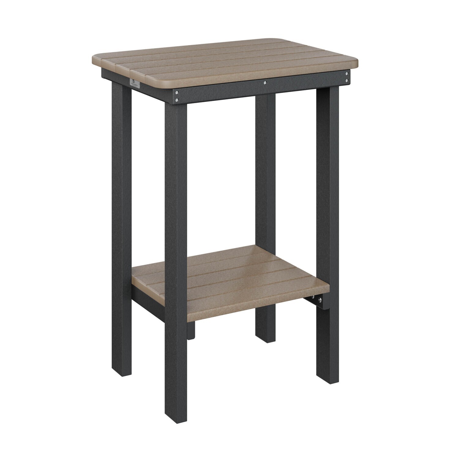 RECTANGULAR END TABLE COUNTER HEIGHT