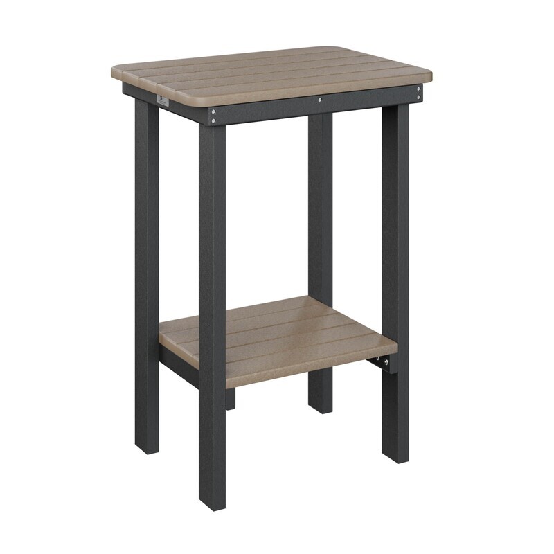 RECTANGULAR END TABLE COUNTER HEIGHT
