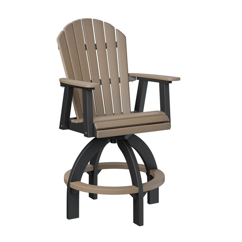 COMFO BACK SWIVEL BAR CHAIR