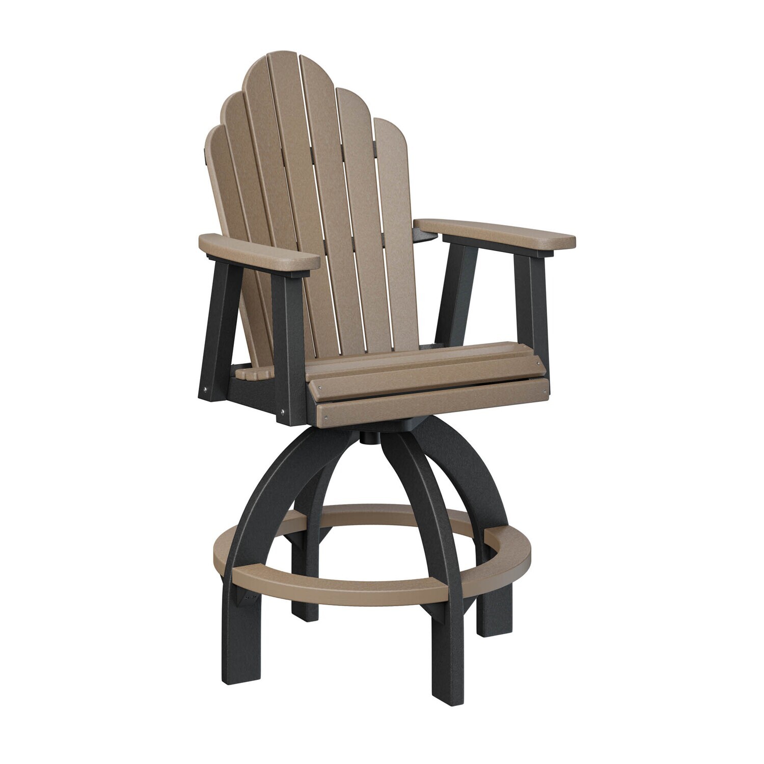 COZI BACK SWIVEL BAR CHAIR