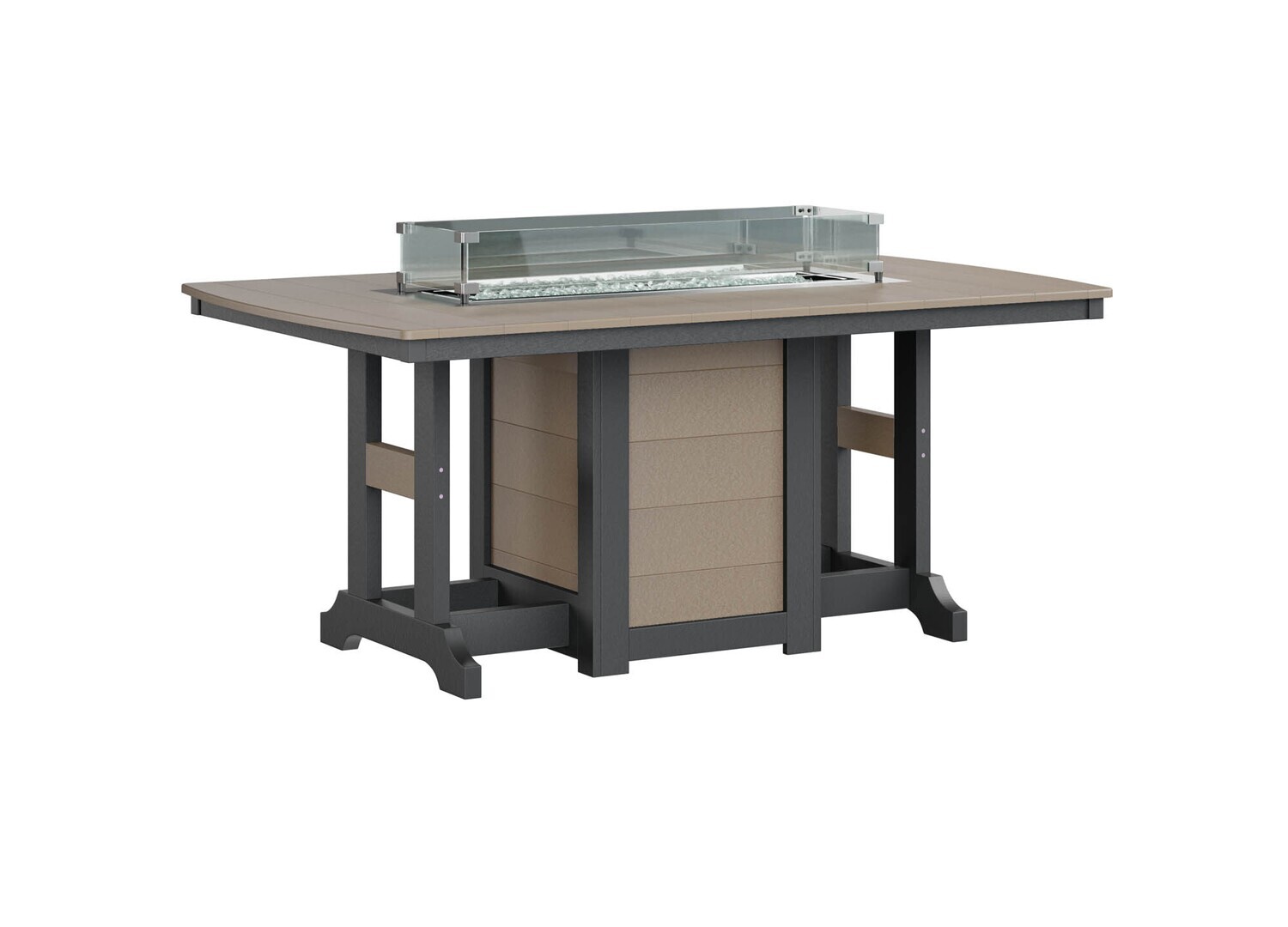 GARDEN CLASSIC 44" X 72" RECTANGLE FIRE TABLE