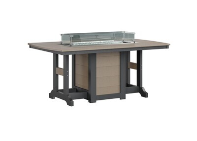 GARDEN CLASSIC 44" X 72" RECTANGLE FIRE TABLE