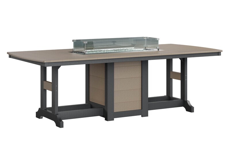 GARDEN CLASSIC 44" x 96" RECTANGULAR FIRE TABLE