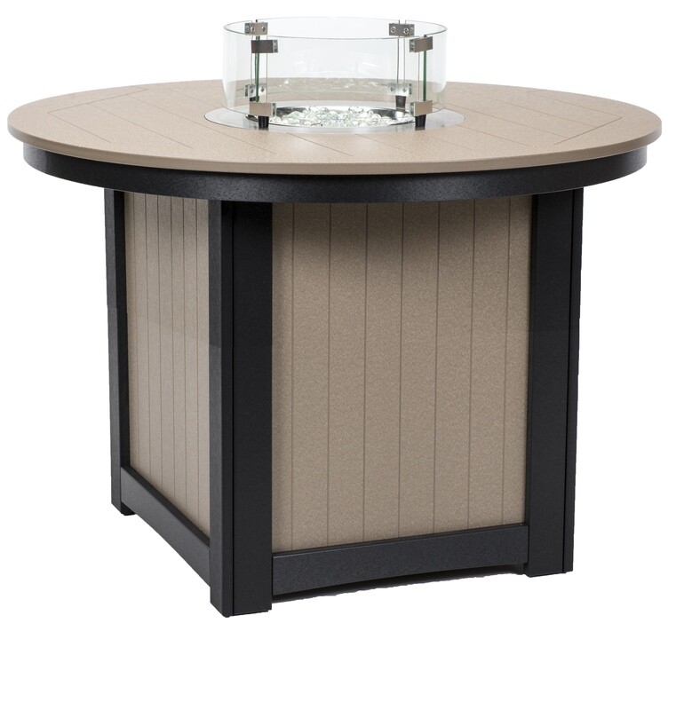 DONOMA 44" ROUND FIRE TABLE DINING