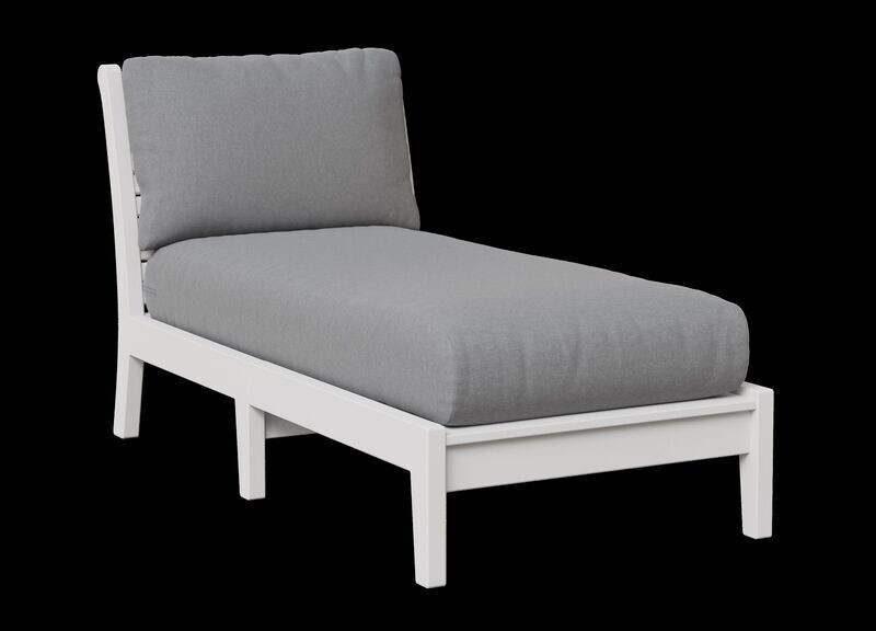 NEW Armless Chaise Lounge