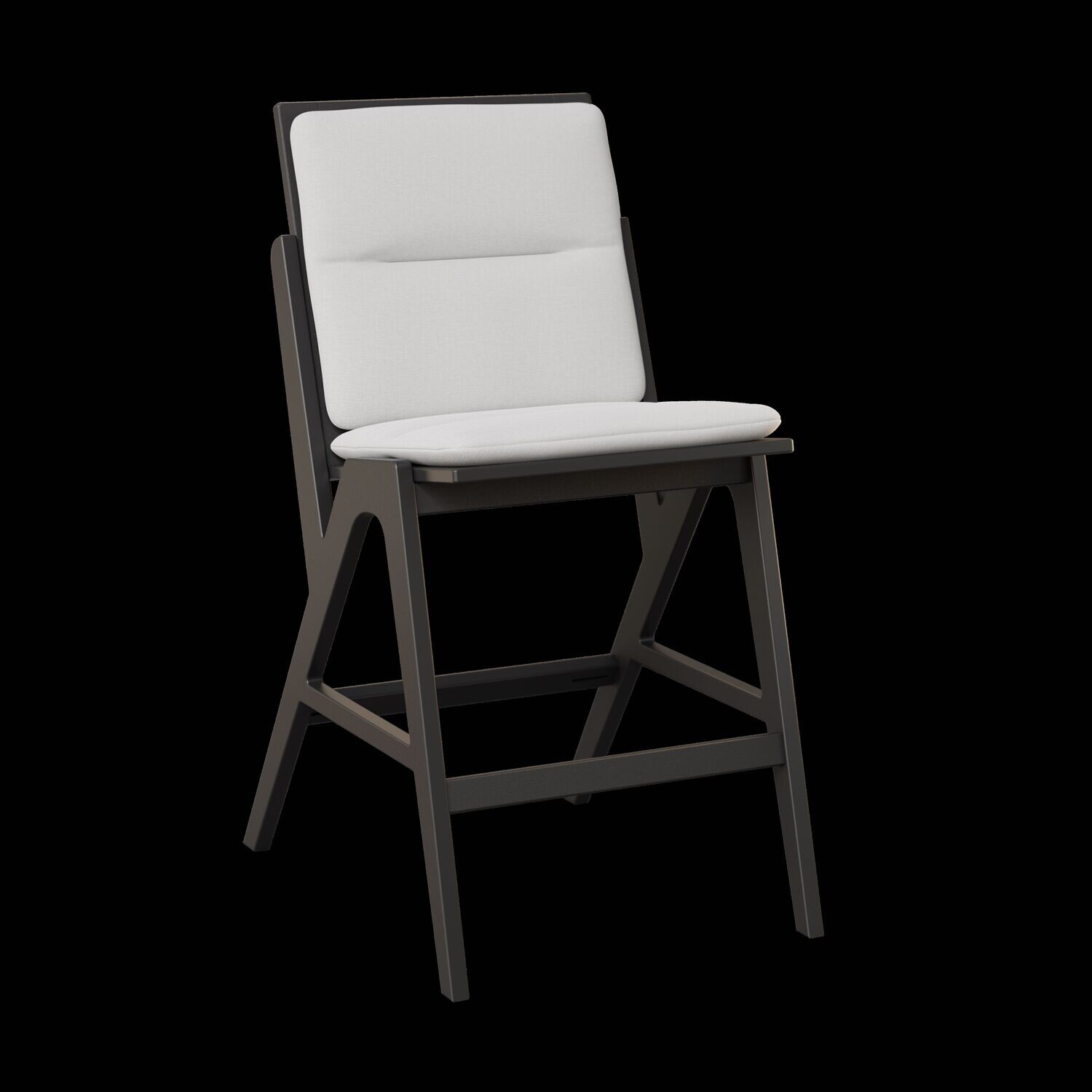Bar Height Side Chair With Cushion