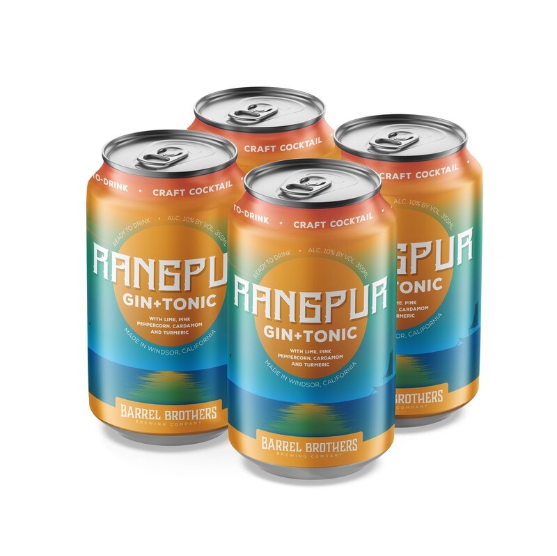 Rangpur Gin &amp; Tonic - 4pk