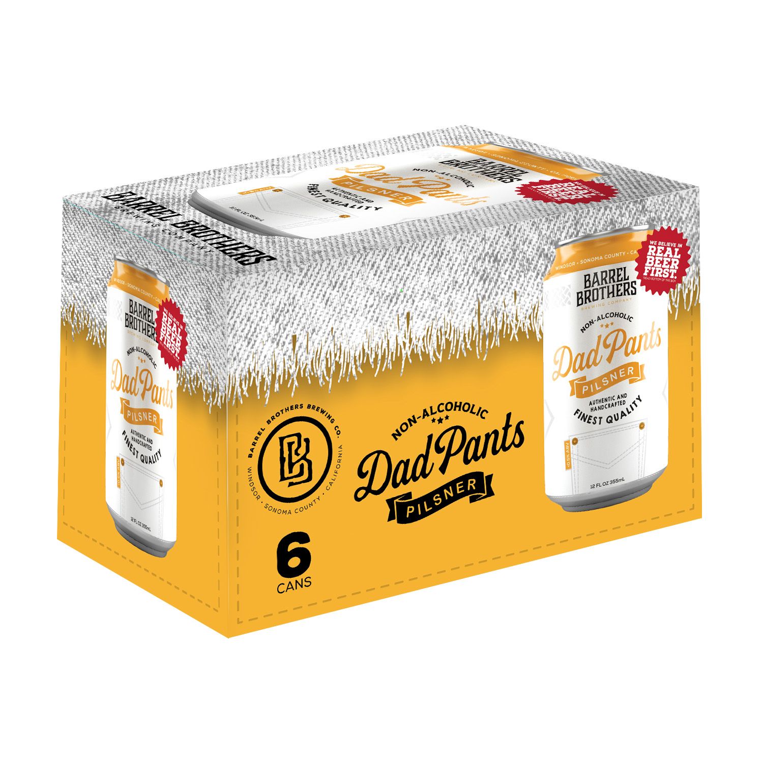 Non-Alcoholic Dad Pants 6pk